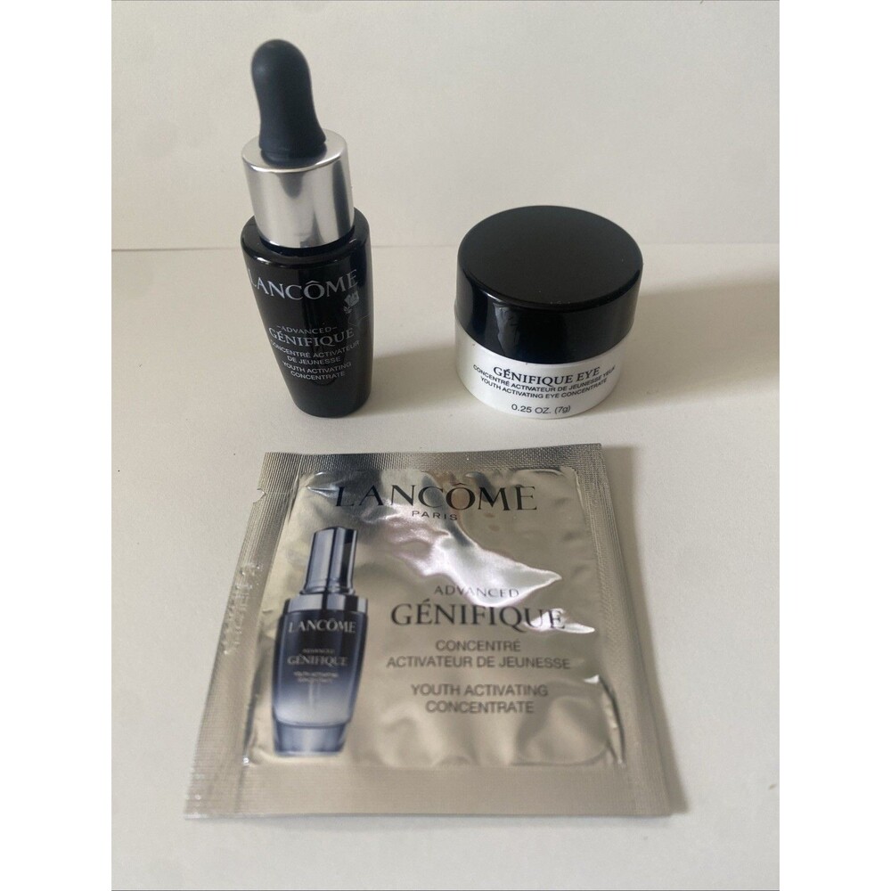 Lancome Advanced Genifique Eye .25oz  + Youth Activating Concentrate Serum .27oz